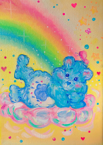 Care Bears Funshine Bear™ Die Cut Sticker – Care Bears Shop