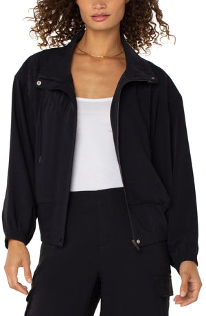 Zip Up Dolman Jacket - Studio170boutique.com