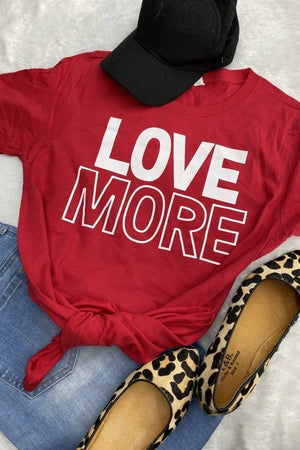 Love MORE Graphic Tee - Smoking Barrel Gypsy’s