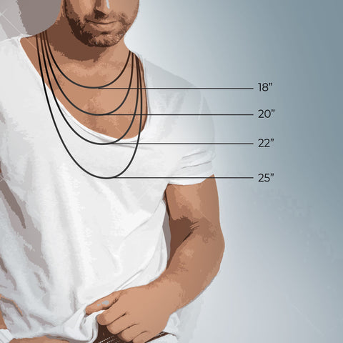 Necklace Sizing Guide – Design Gold Jewelry