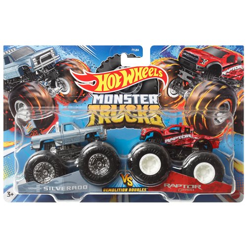 Hot Wheels Monster Trucks Demolition Doubles MONSTER PORTIONS vs