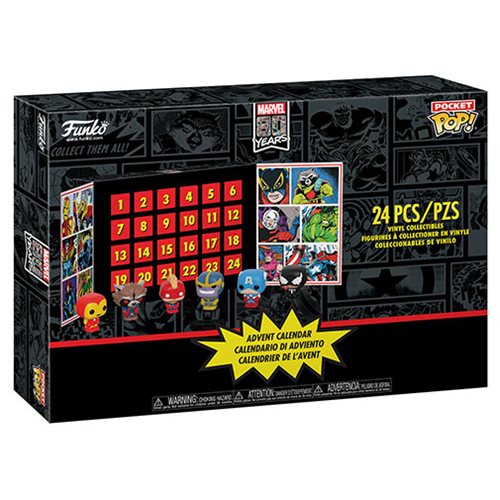 funko pop marvel advent calendar 2019