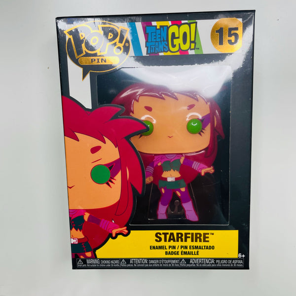 Pop! Large Enamel Pin: Teen Titans Go! #15 - Starfire – Yummy Boutique