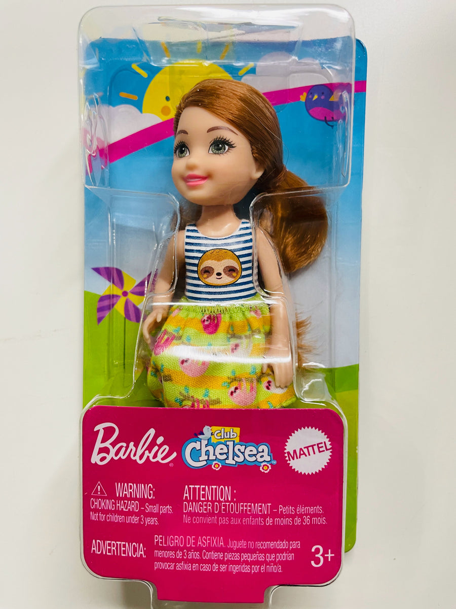 Barbie Club Chelsea Doll with Sloth Dress – Yummy Boutique