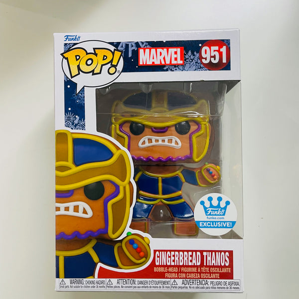 gingerbread thanos funko