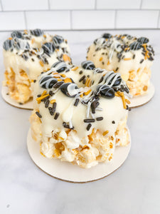 Graduation Mini Gourmet Popcorn Cakes