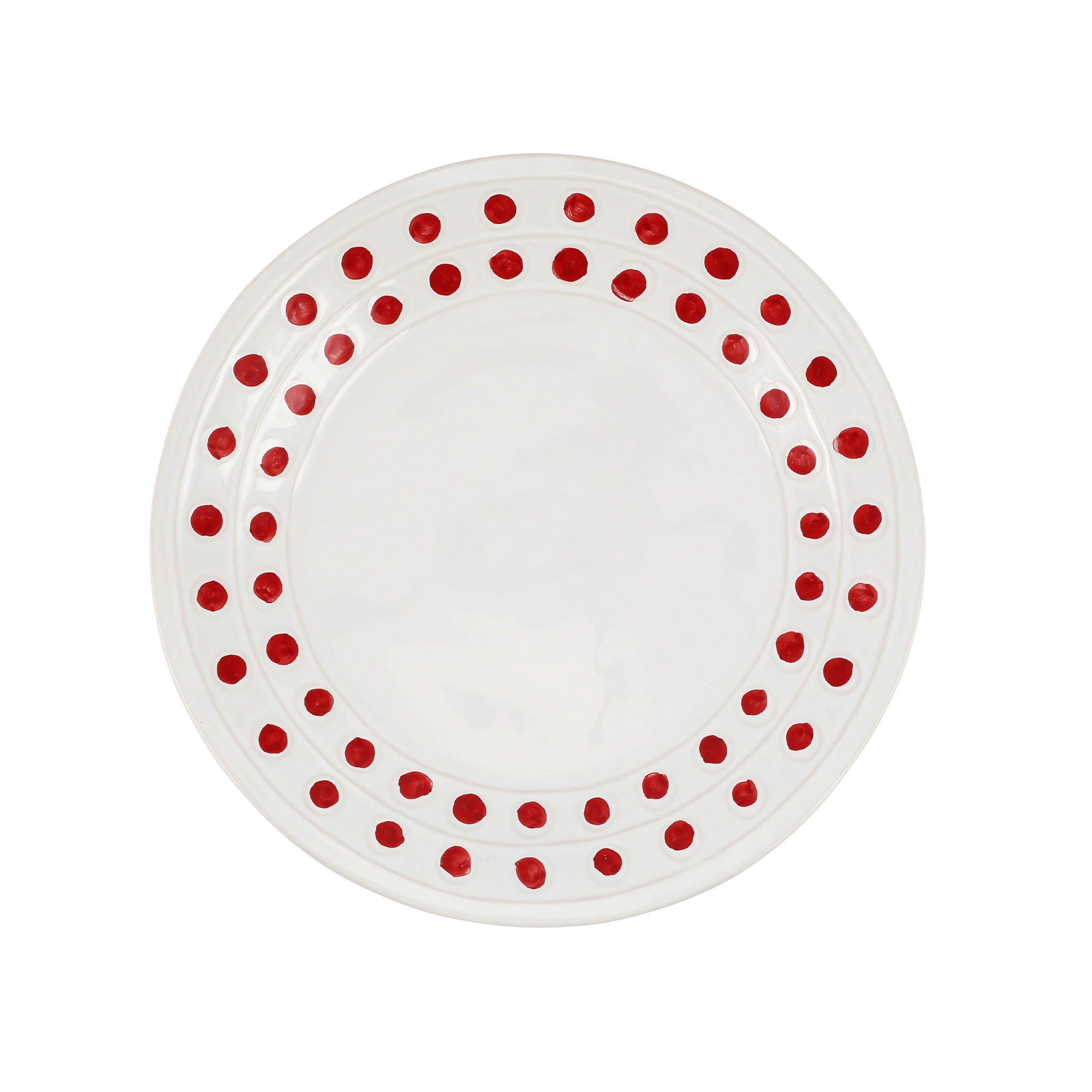 Medici Colorati Red Dinner Plate
