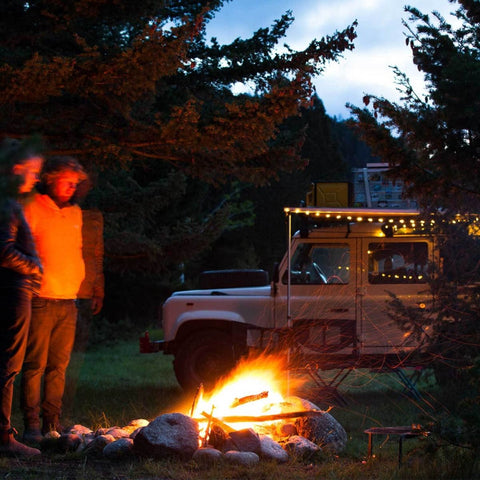 Gestallte dein Abenteuer gemütlich mit dieser Outdoor Lichterkette