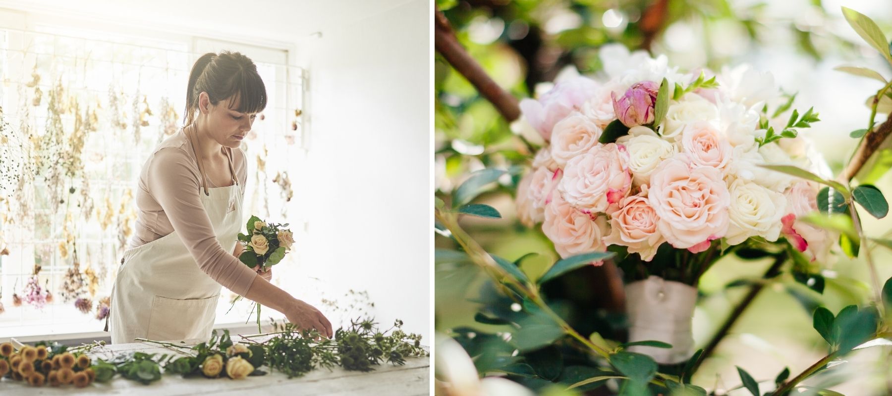 bouquet de fleurs diy