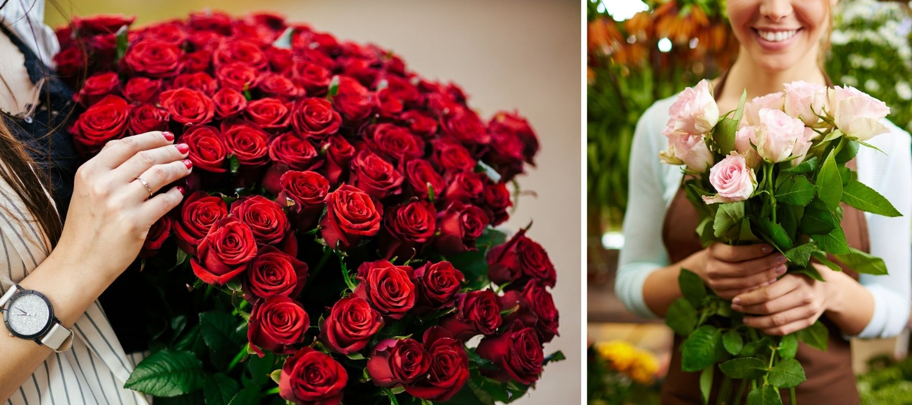 bouquet de roses rouges romantique