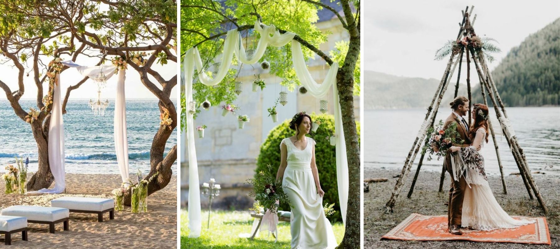 décorer un arbre pour un mariage