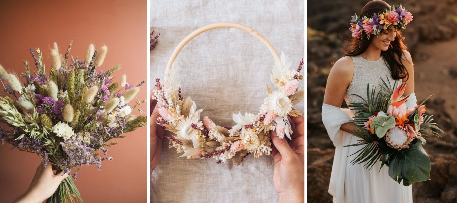 fleurs séchées fête des mères