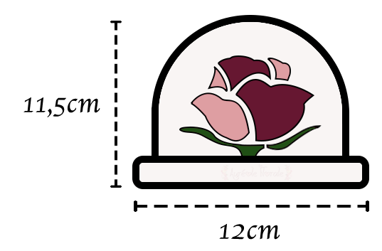 Rose dimensions