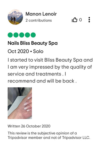 bliss beauty spa review