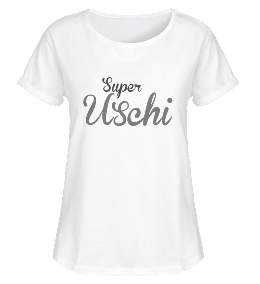 Super Uschi   - Damen RollUp Shirt - Fancy4U