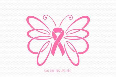 Free Free 247 Butterfly Cancer Ribbon Svg Free SVG PNG EPS DXF File