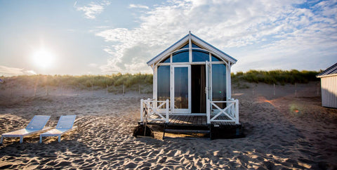 Haagse strandhuisjes