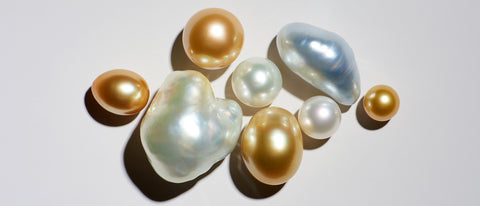South Sea pearls shot by Ted Morrison 