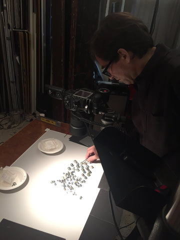 Ted Morrison shooting loose pearls for the CPAA supplement