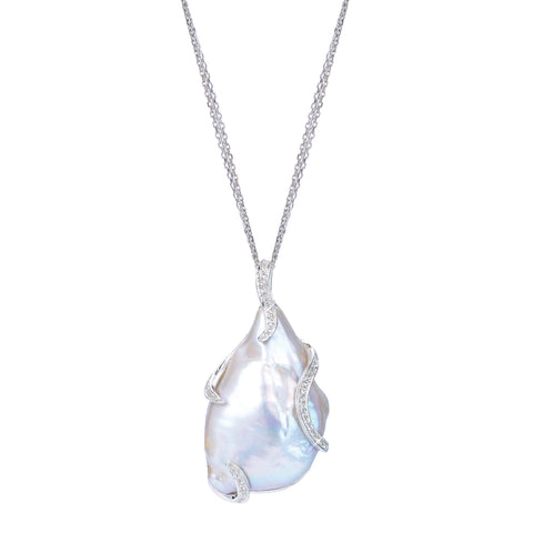 Baroque-pearl pendant necklace from Imperial Pearl