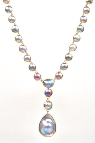 Necklace with Sea of Cortez pearls from Kojima Pearls