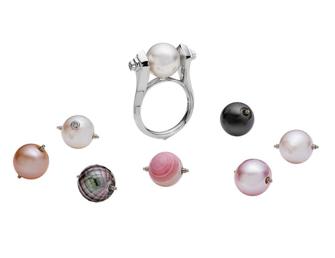 Marie Fauvel Lebourgeois of LEBOURGEOIS for her bijOO convertible pearl ring