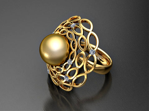 Matariki Rising ring by Paul Klecka of Paul Klecka Inspired Design