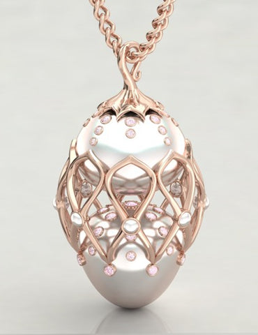 Ostralis pendant by Georgina Staley of Georgie’s Fine Jewellery in Australia