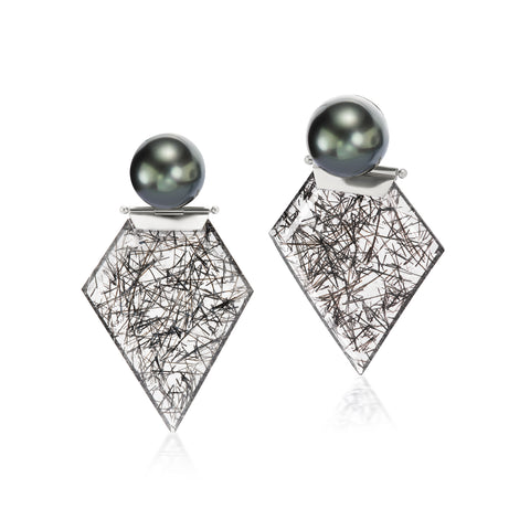 Hinged earrings by Assael