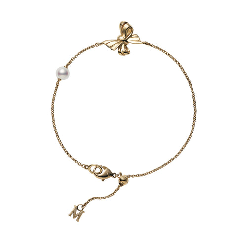 Gold and pearl bracelet from Mikimoto