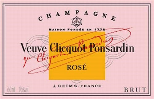 Veuve Clicquot Rose Shopping Bag (750ml bottle)