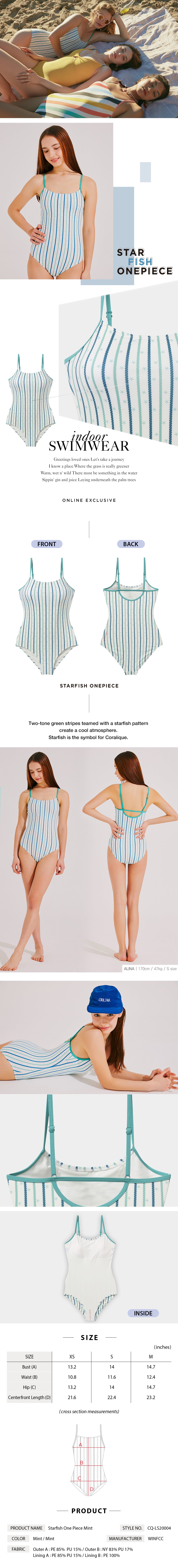 Starfish One Piece Mint