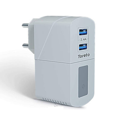 Toreto Remix-Duo, 513 Dual USB Charger Adapter