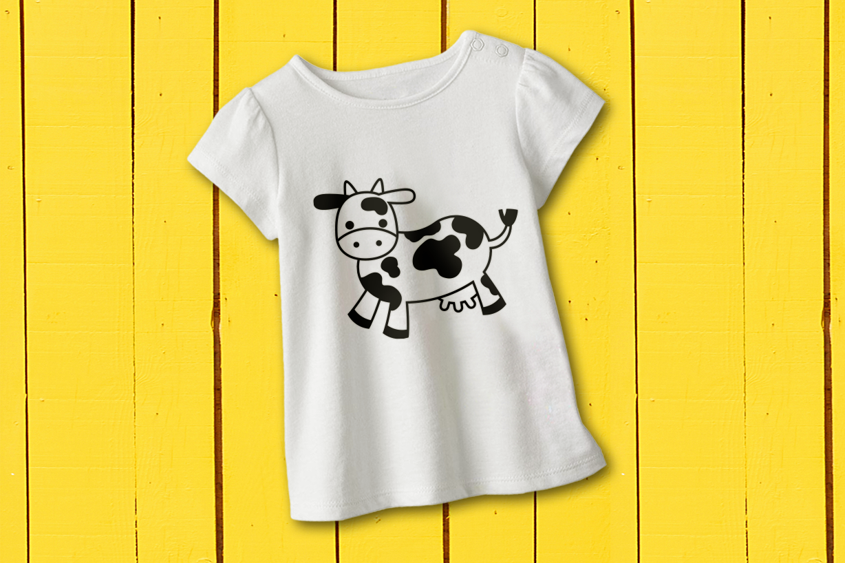 Download Cute Cow Svg File Cutting Template Designed By Geeks