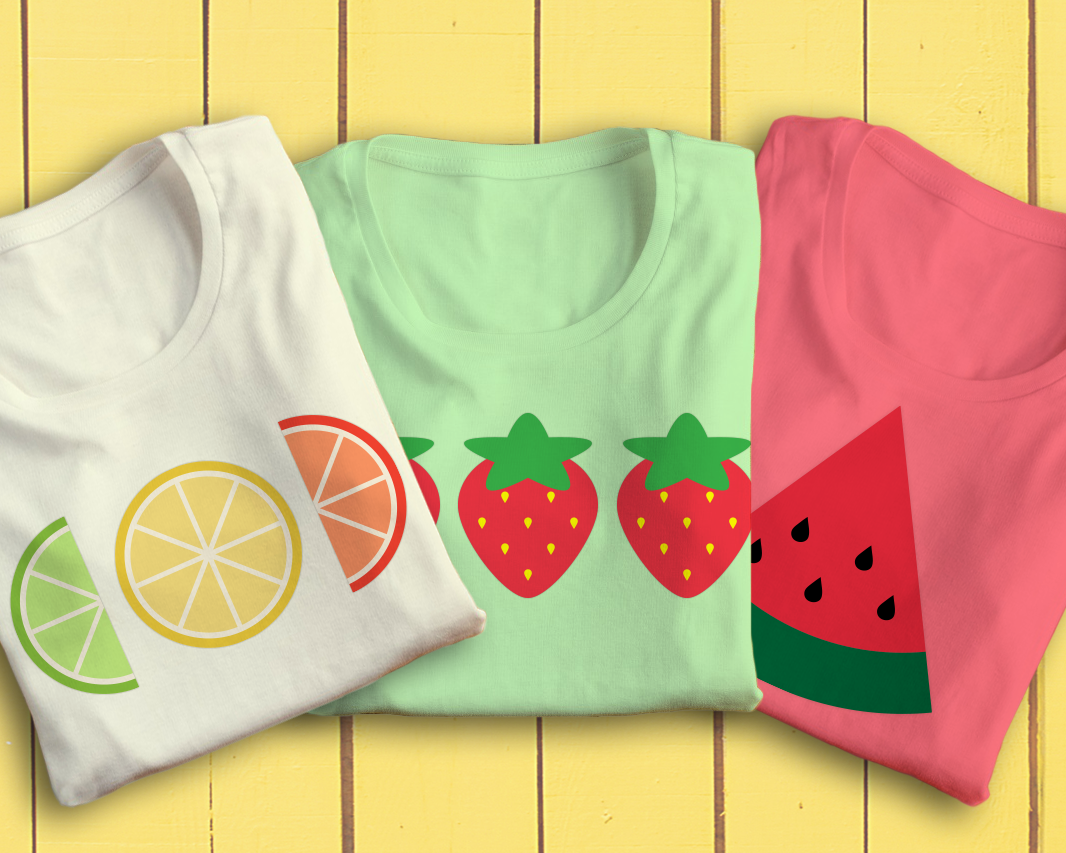 Summer Fruits SVG File Cutting Template Set – Designed by Geeks