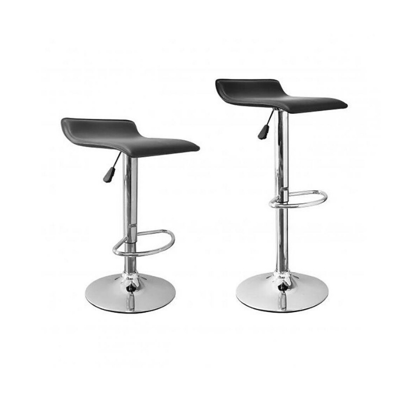 airlift adjustable faux leather stool