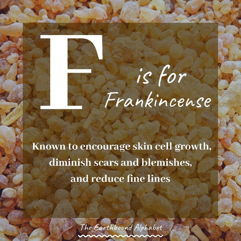 Frankincense in skincare, Earthbound Organics