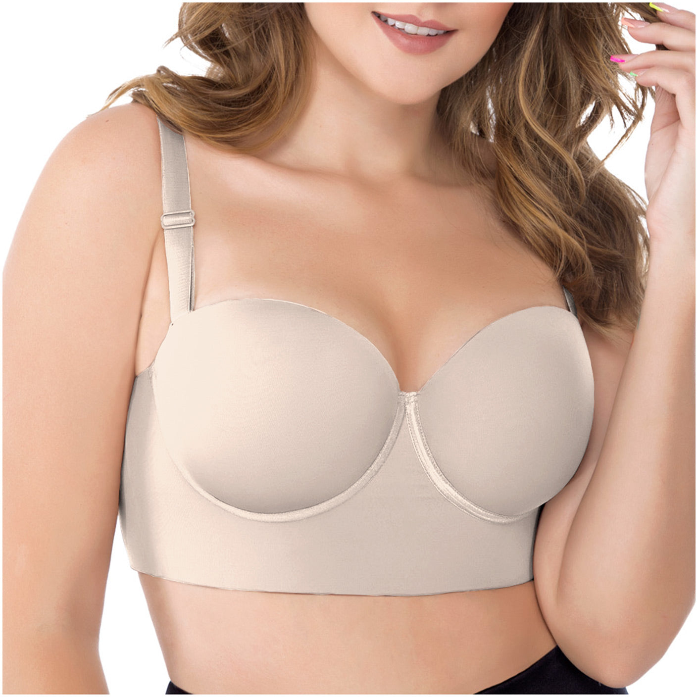 Uplady Firm Control Strapless Bra 8034