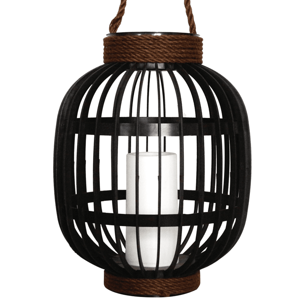 solar basket lantern