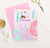 BI033 donut birthday party invitations personalized cute sprinkles