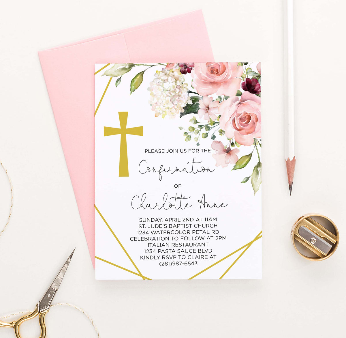 religious-invitations-tagged-confirmation-invitations-modern-pink-paper