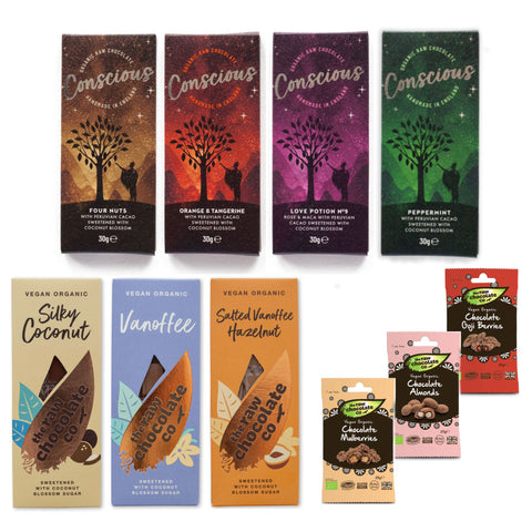 Vegan chocolate collection -  Summer Gift for vegans