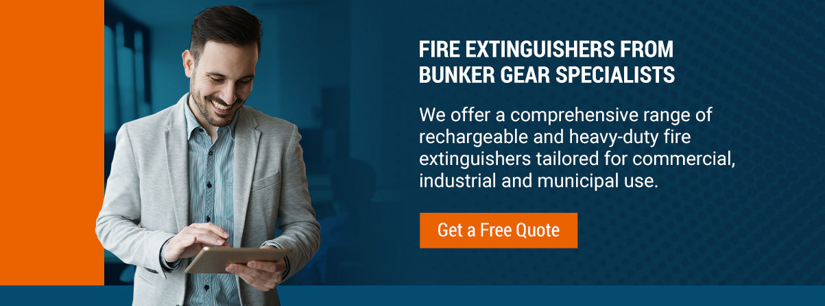 Fire Extinguishers From Bunker Gear Specialists