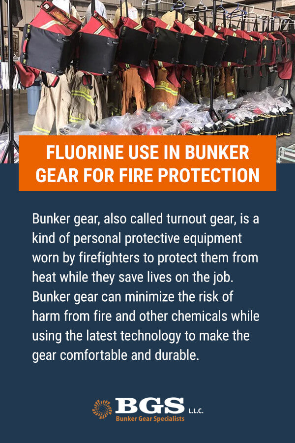 Fluorine Use in Bunker Gear for Fire Protection