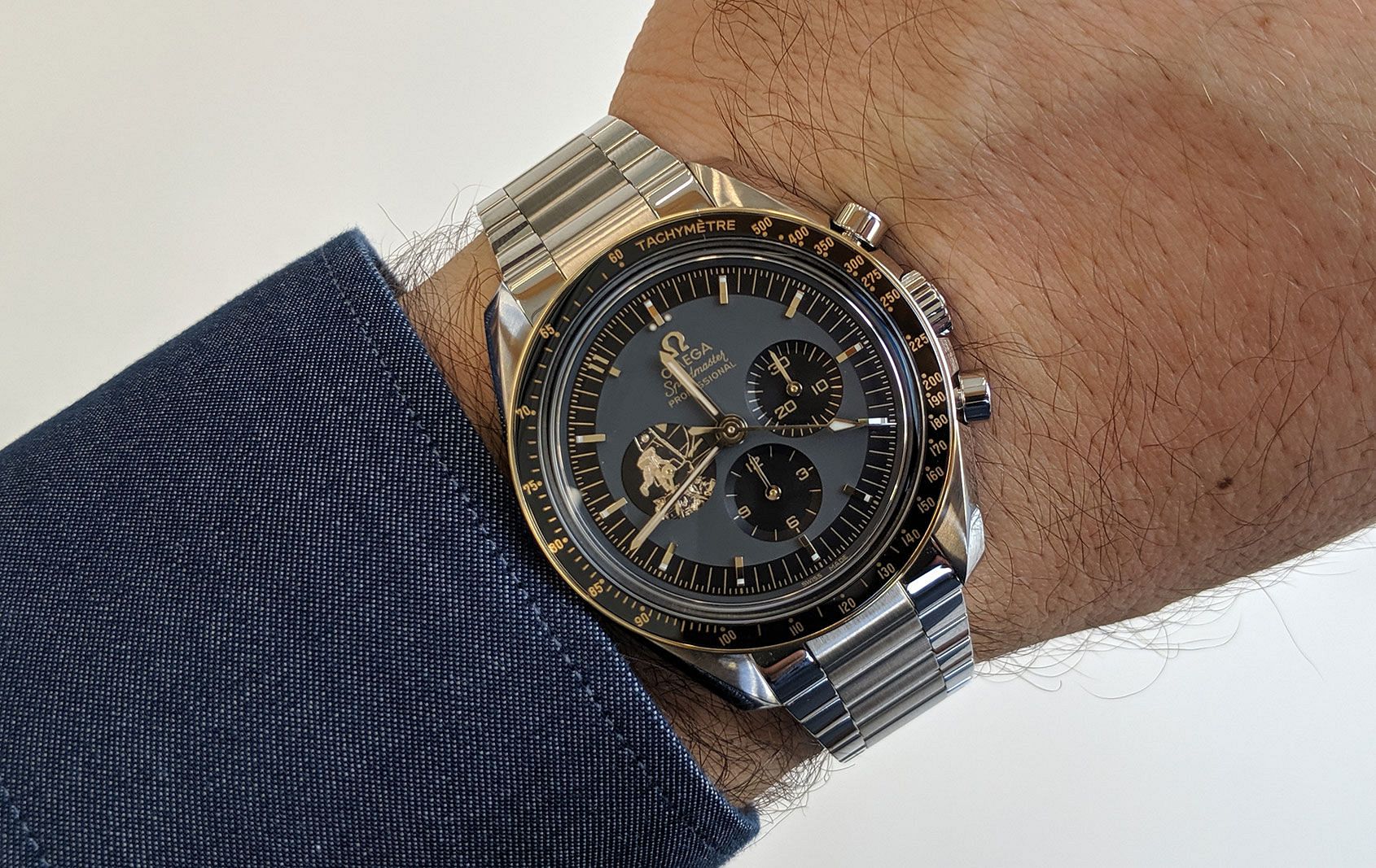 omega 50th anniversary gold