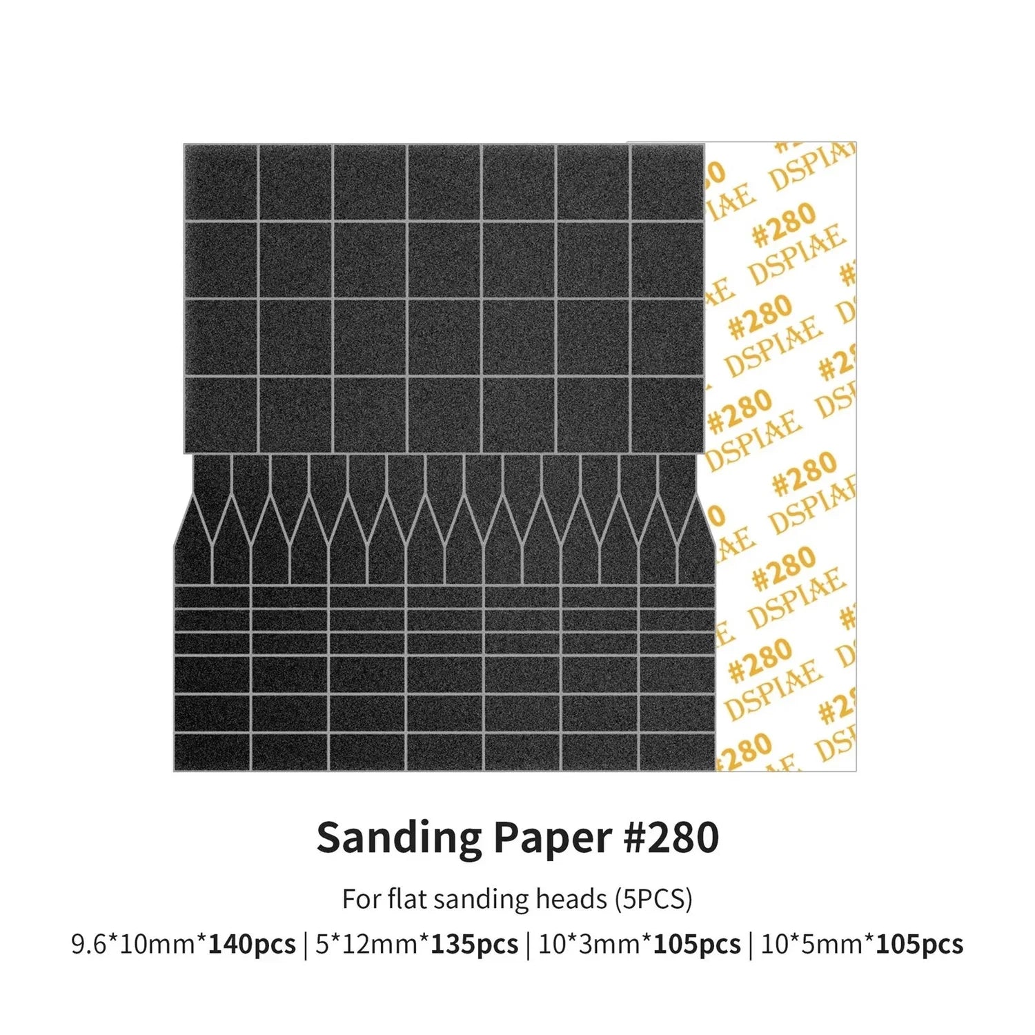 Supplies: Dspiae Sanding Paper for Electric Sanding Pen #280