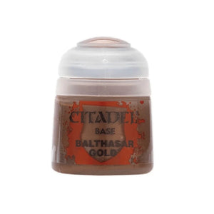 Citadel Paint: Balthasar Gold (Base) 12ml - LeapingPandaHobbies - Citadel Base Paint