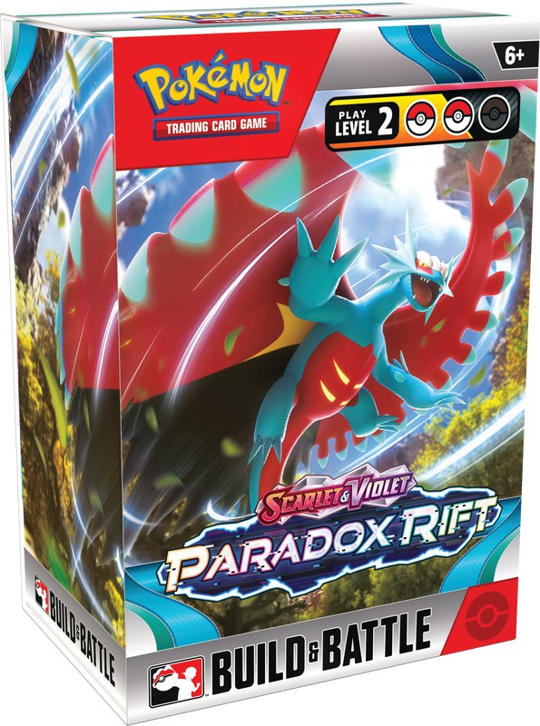 TCG: Pokemon - Scarlet and Violet Paradox Rift - Build and Battle Box