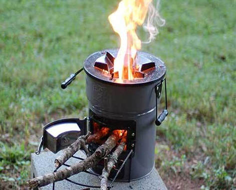 Alternative-fuel outdoor camping Stoves