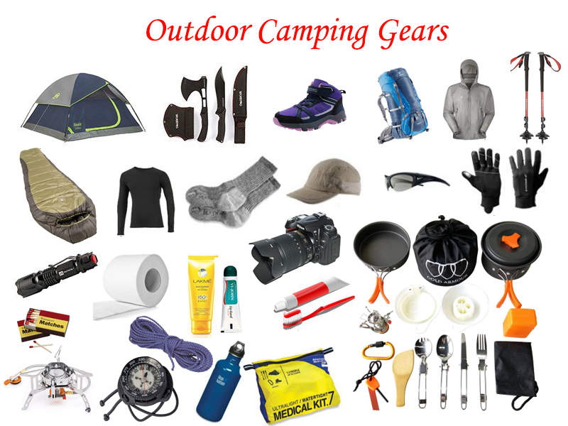 essential outdoor camping gears